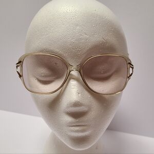 Vintage Retro Round Eyeglass Frames 80s 90s Grandma Glasses Tina Grandmacore